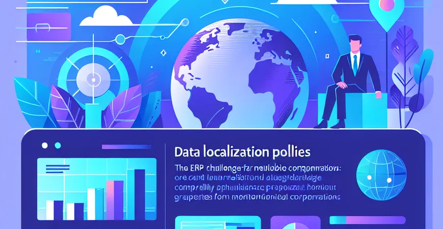  数据本地化政策：跨国企业的ERP挑战